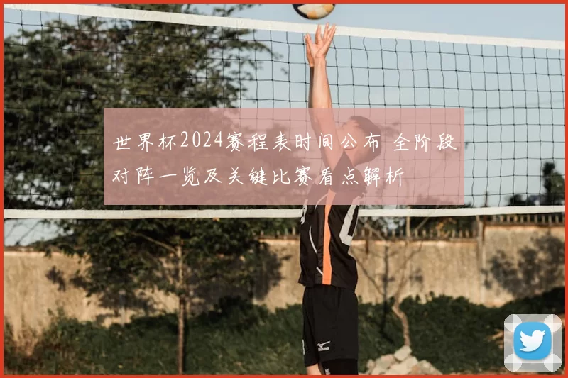 世界杯2024赛程表时间公布 全阶段对阵一览及关键比赛看点解析